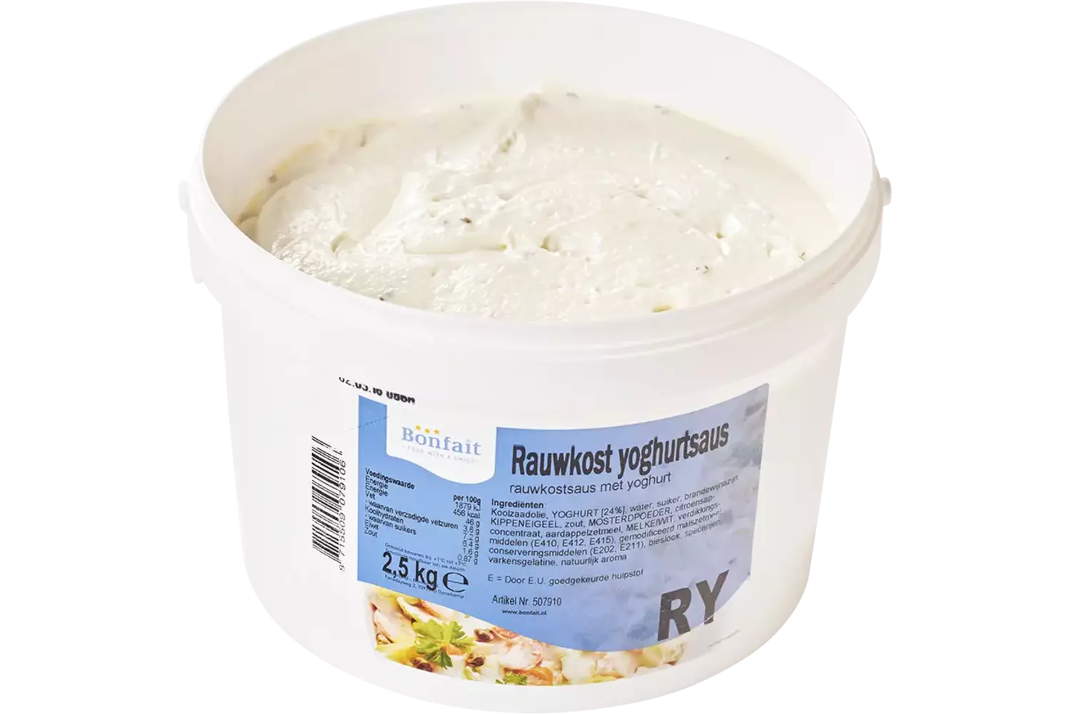 Rauwkost Yoghurtsaus emmer 2,5kg stuk